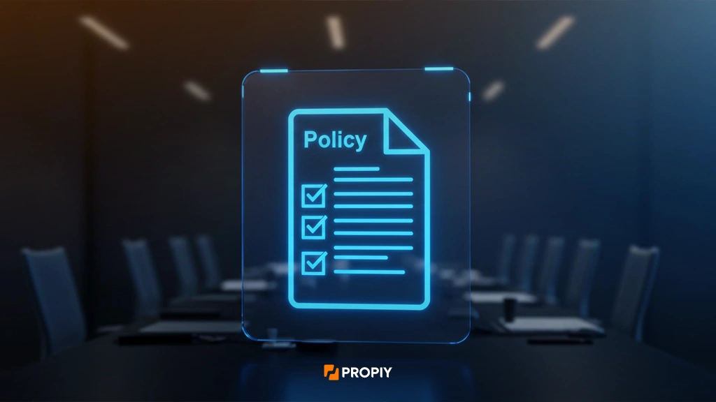 تصویری از کلمه policy برای سیاست سایت